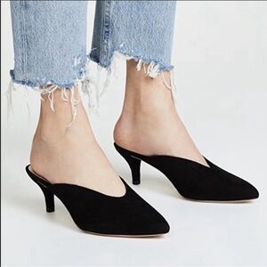 Loeffler Randall Black Mules